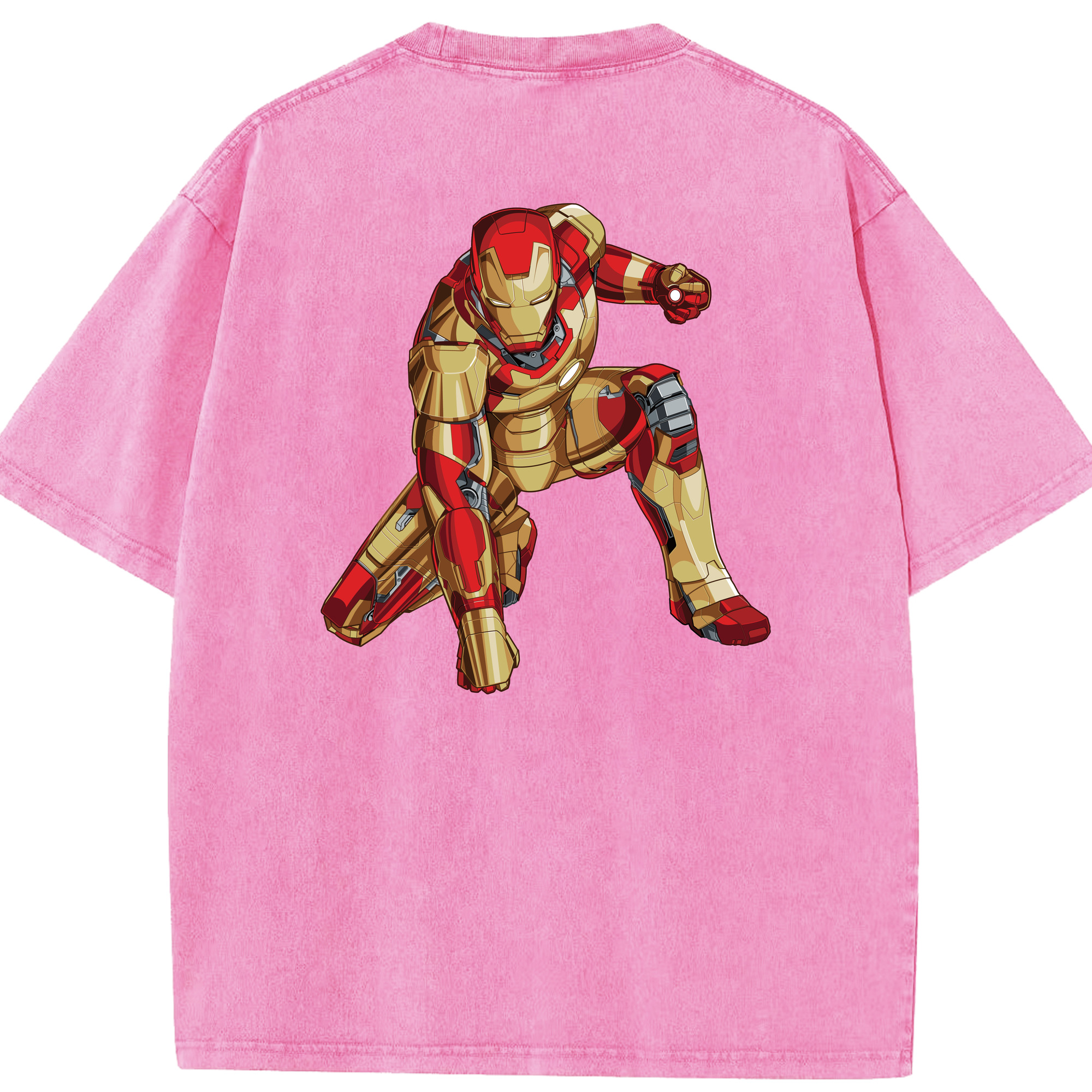（画像用） アベンジャーズ The Avengers 綿100% ヴィンテージ風 半袖Tシャツ（背面プリント）